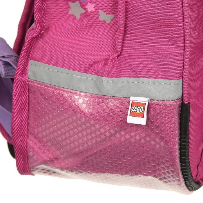 LEGO Cartable 18L Enfant Rose Cdiscount Bagagerie Maroquinerie
