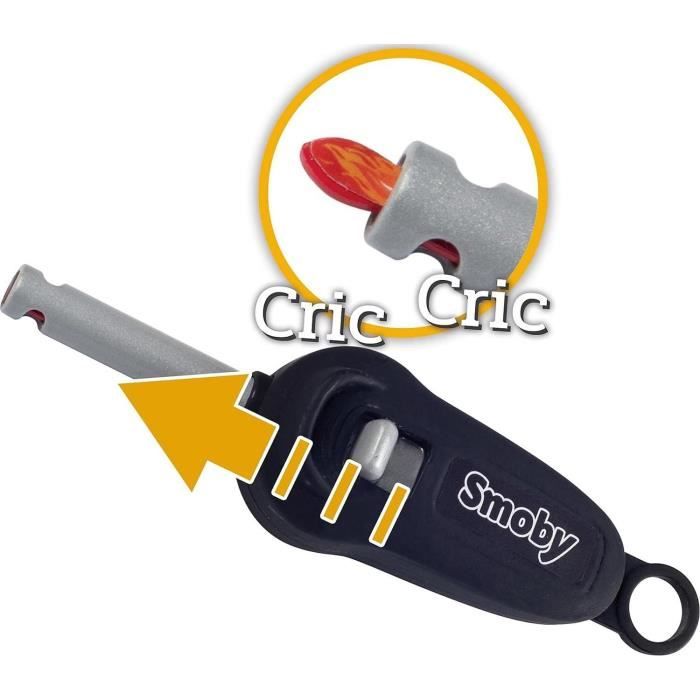 Smoby - Barbecue Grill - 18 Accessoires - Flammes Magiques Rétractables - Jouet d'Imitation pour Enfant - 312001 Smoby - Barbecue Grill - 18 Accessoires - Flammes Magiques Rétractables - Jouet d'Imitation pour Enfant - 312001