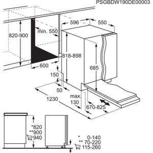 CARTE ÉLECTRONIQUE FONCTIONNELLE Pour Lave-vaisselle Electrolux EDW1500 H D R
