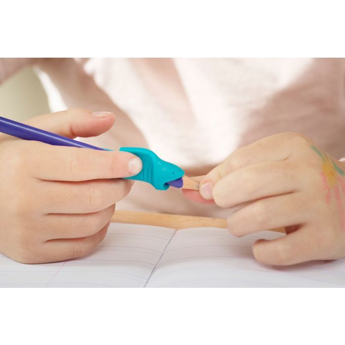 Set Maped Kidy Learn 4 Pièces - Règle, Taille-Crayon, Gomme, Crayon - Stimulation Sensorielle - Améliore Concentration