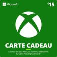Carte cadeau numérique de 15€ à utiliser sur Xbox et le Microsoft Store-0