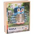 Kapla - COF3 - Coffret chouette Kapla 120 planchettes coloris nature et colores-0