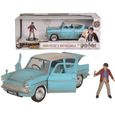 Voiture Ford Anglia 1959 Harry Potter + Figurine - Majorette Authentic-0
