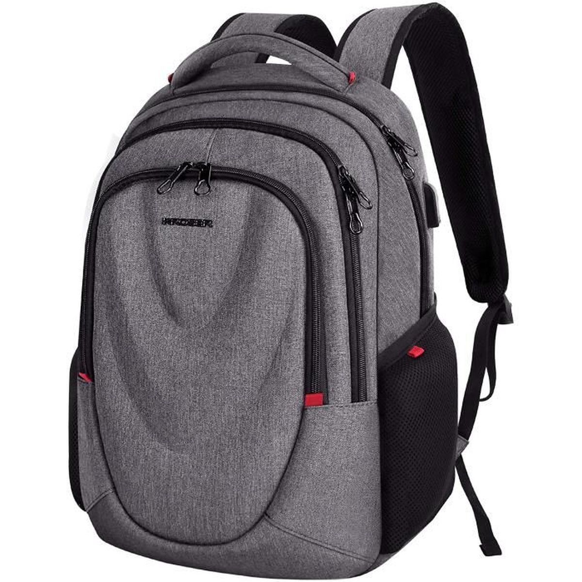 Kroser Sac A Dos Pour Ordinateur Portable De Voyage Grand Sac Elegant De 15 6 Impermeable Carapace Dur Avec Port De Chargement Usb Gris Achat Vente Sac De Voyage 2008166913002 Cdiscount