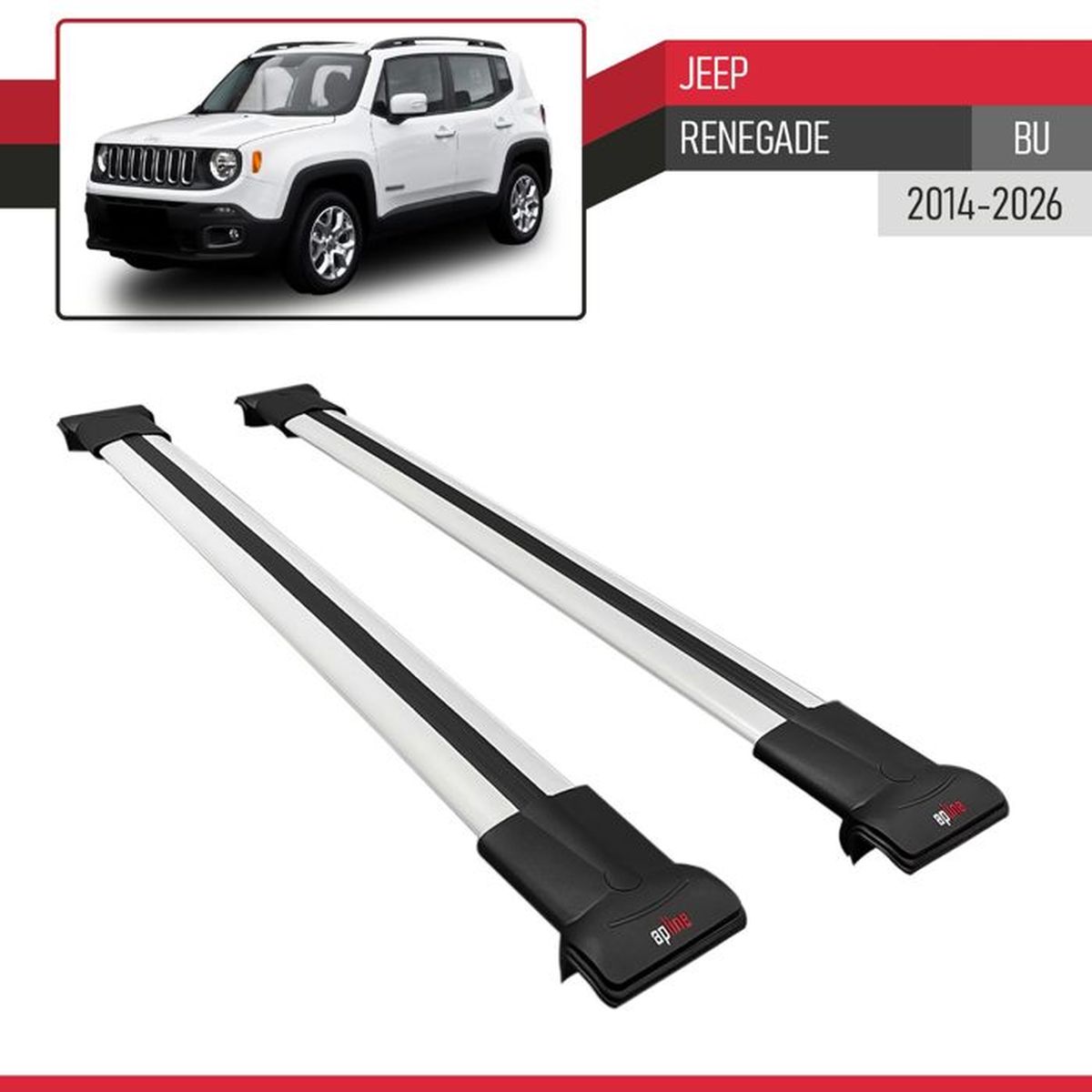 Barres De Toit Alpine Pour Mercedes Vito Tourer 2014-2024 - Noir