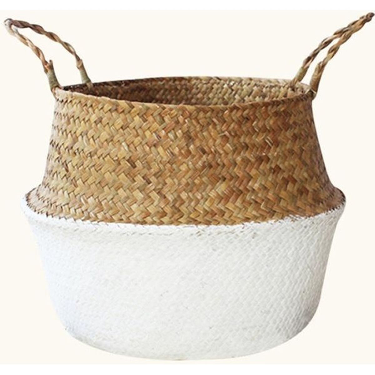 Panier à Linge En Osier Maison Du Monde Panier De Rangement Tresse Achat Vente Pas Cher