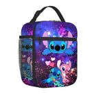 AODUX Stitch Sac Isotherme Repas Enfant, Jolie Boîte à Déjeuner, Sac Repas Isotherme Stitch Enfant, Femme Homme Enfants