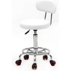 ALIGHTUP Tabouret ergonomique à roulettes réglable en hauteur pivotant dossier ergonomique Blanc