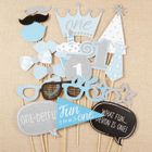 20x photo-booth accessoire de fête pour bébé garçon anniversaire ONE