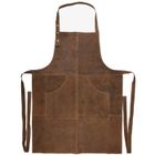 Esschert Design tablier de barbecue 0,5 x 59,5 x 104,5 cuir brun