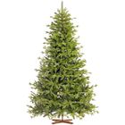 FAIRYTREES Sapin de Noël Artificiel 220 cm BAVIÈRE Premium | Éléments moulés par Injection avec Support en Bois | Fabriqué en UE |