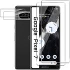 NOBRAND Pour Google Pixel 7 Verre Trempé,2x Protection Écran+2x Caméra Arrière Protecteur,Sans Bulles,Anti-rayures,Ultra Résistant,9H