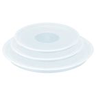 TEFAL INGENIO Couvercles hermétiques 16/18/20 cm, Compatible réfrigérateur, Compatible Ingenio, Compatible lave-vaisselle L9849002