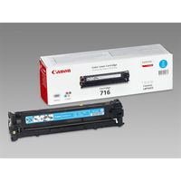 Cartouche de toner laser CANON 716C Cyan - Compatible LBP-5050/5050n, MF-8030Cn - Rendement jusqu'à 1500 pages
