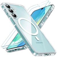 Coque de protection - BOOLING® - Samsung Galaxy A16 4G/5G - Transparent - Antichoc - 2 Verres Trempés