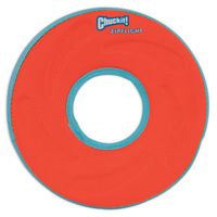 Chuckit! - Frisbee Zipflight de Chuckit - 1 Frisbee robuste avec un bord en caoutchouc renforcé - Frisbee souple et doux en bouche