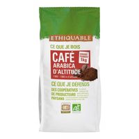 Café 1 kg Équateur MOULU bio & équitable - 1 kg - ETHIQUABLE