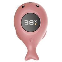 Thermomètre à eau de bain pour bébé, thermomètre à eau pour bébé, thermomètre de baignoire pour bébé et nouveau-né (rose)