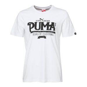 tee shirt puma homme brun