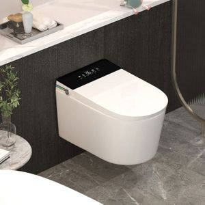 WC - TOILETTES MEJE G830 toilette intelligente allongée monobloc avec bidet intégré, siège chauffant