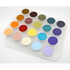 PASTELS - CRAIE D'ART Pan Pastel Palette bac peut contenir 20