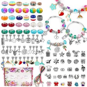 Jeux éducatif création de collier et bracelet fille Ceated by Me Butterfly  Beads 120 pcs. +4 ans ALL WHAT OFFICE NEEDS