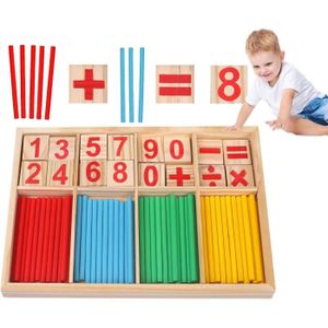 JEU D'APPRENTISSAGE Table de multiplication en bois,Numéros consécutif