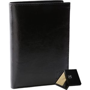 PORTEFEUILLE Portefeuille homme en cuir noir TK01 - TK 1979 - t