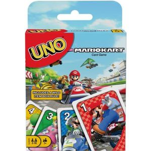 JEU SOCIÉTÉ - PLATEAU Jeu de Cartes Uno Mario Kart Nintendo
