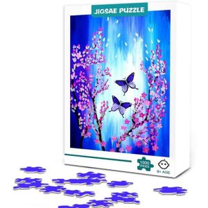 PUZZLE Puzzle Friends 1000 Pièces Papillon Et Fleur Puzzl