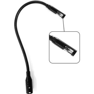Minilight Flexilight LED XLR Super Clair Lampe Lampe col de cygne disco mixer 