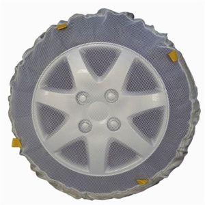 Chaussettes à Neige Homologuées Pour Pneus 195/65R15 - Paire De 2, Antidérapantes, Pour Routes Verglacées, Lavables