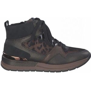 BASKET Baskets montantes Tamaris 25204-27 - Femme - Marron - Synthétique - Zip