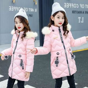 Manteau Pour Fille Lettre Parka Manteau Fille Fourrure À Capuche Épais  Chaud Enfants Manteaux Hiver Vêtements Pour Enfants Fille 6 8 10 12 14  210812309f Du 32,6 €