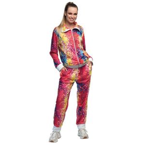 DÉGUISEMENT - PANOPLIE Survêtement Disco Multicolore Femme - Marque - Mod