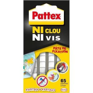 COLLE - PATE ADHESIVE Pattex pâte de fixation 65 pièces