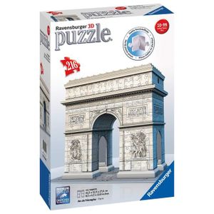 PUZZLE Puzzle 3D Ravensburger - Arc de Triomphe - 216 piè