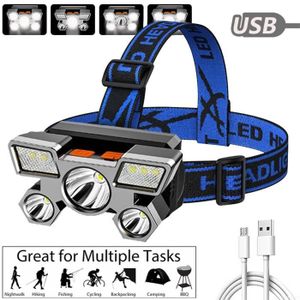 Lampe Frontale Usb-Chargeable Sensor Headlamp Dam - Pêche - Silure Access
