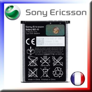 Batterie téléphone Batterie Originale BST-43 SONY ERICSSON pour TXT P