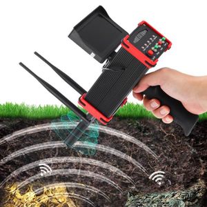 Détecteur De Métaux Portable VidaXL – Profondeur 200 Cm, Bobine Étanche, Réglable 115 Cm, Pour Plage, Jardin, Chasse Aux Trésors