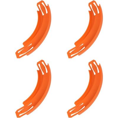 Pièces de rechange pour Total Turbo Take Over Track Set – 60BLM ~ 8 connecteurs bleus de rechange ~ Compatible avec de nombreux modèles