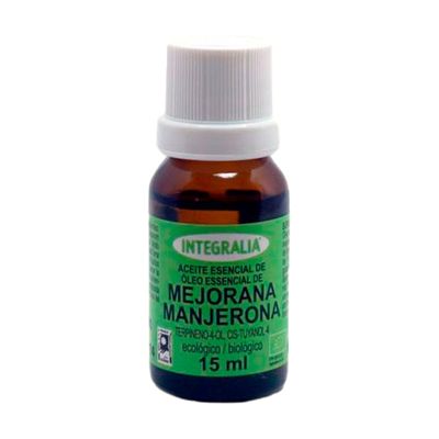 Mejorana aceite esencial ECO 15ml. – peut entrer dans la préparation des plats et des soins corporels, huile végétale aux usages multiples, contenance 15 ml et facilite la prise en charge de votre bie