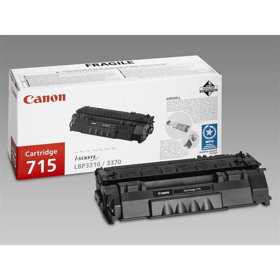 CANON Pack de 1 cartouche de toner -  CRG 715 - Noir - capacité standard