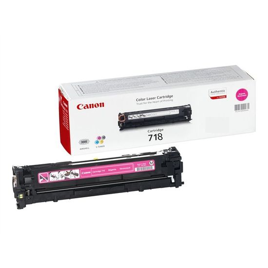 Cartouche toner CANON 718M Magenta pour Imprimante Laser LBP7200Cdn