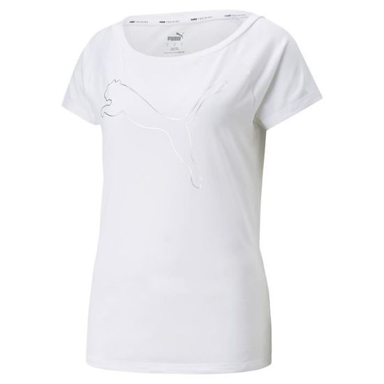 T-shirt de Fitness - PUMA - Femme - Blanc
