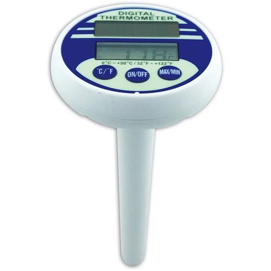 Thermomètre Flottant Piscine Produits QP - Lecture °C/°F Horizontal