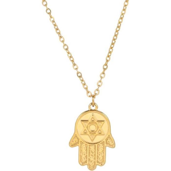 Collier étoile De Mer Et Coquillages Haiki En Acier Inoxydable - Bijou Plage, Décontracté, Pour Femme, Longueur 40+5 Cm - 11