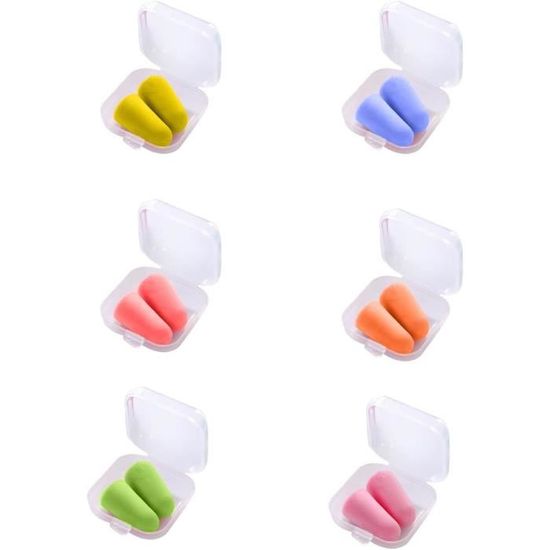 BOÎTE DISTRIBUTRICE SINGER 200 PAIRES DE BOUCHONS D'OREILLE AVEC CORDON Souple 34 Db