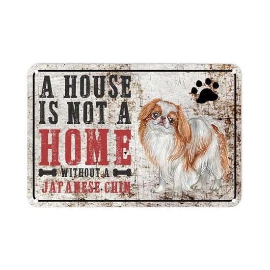 Jackshund Dog Plaque murale en aluminium pour chambre à