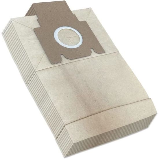 Bolsas Para Aspiradora Miele MONDIA 1200 - Pack De 10, Papel De Alta Filtración, Compatibles S143/S163